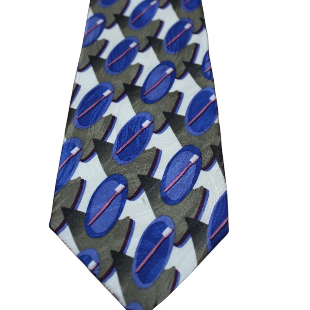 Vintage HENRY SCHEIN Dentist Dental Ties Toothbrush 100% Silk Necktie Classic